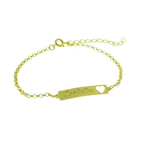 Pulseira Feminina Personalizada Nome Giovana Banhada Ouro 18K - 999002335 -  Shop Horus - Pulseira e Bracelete - Magazine Luiza