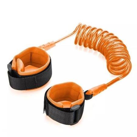 Imagem de Pulseira Guia Corda Companhia Seguranca Crianças - Laranja