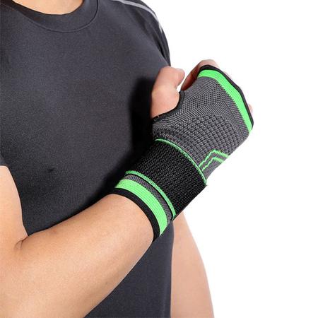 Imagem de Pulseira masculina ultrafina, respirável, tira de pulso para artrite, luva de suporte para exercício, fitness, elástica