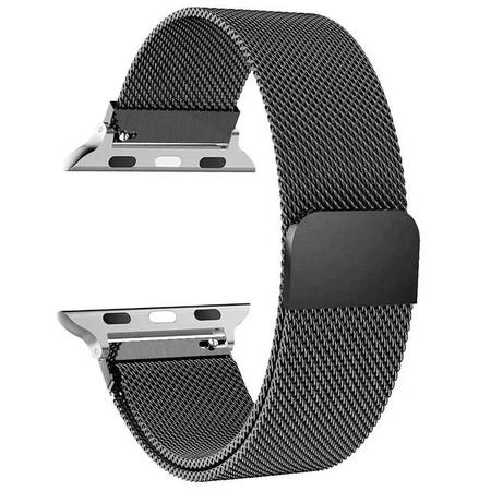 Imagem de Pulseira Milanesa de Metal Unissex para Apple Watch 41mm, 45mm e 49mm - Respirável