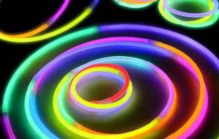 Imagem de Pulseira Neon Colorida para Festas Tubo