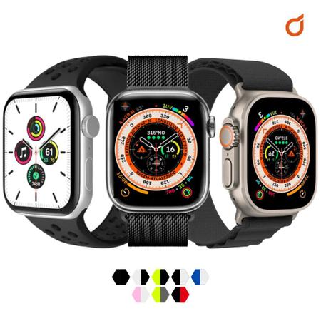 Imagem de Pulseira Para Smartwatch F8/milanesa E Alpine Loop 42 44mm