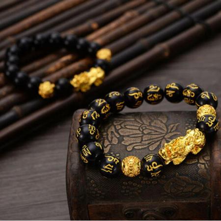 Imagem de Pulseira Pixiu Feng Shui e anel ( Shipcom Brasil )-BD03-AE05