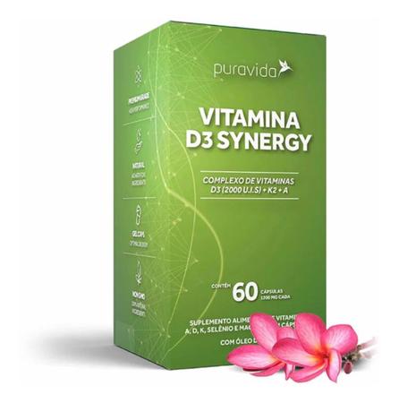 Imagem de Puravida Vitamina D3 Synergy