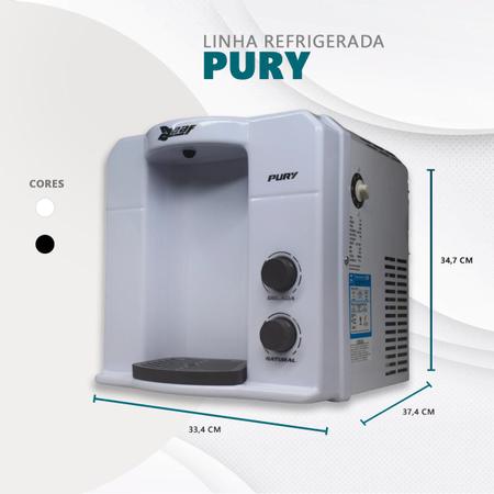 Imagem de Purificador Água Refrigerado Por Compressor Leaf Pury 220v