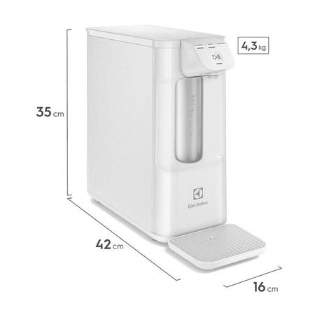 Imagem de Purificador PE12B ELECTROLUX  Branco  Bivolt  Refrigeração Eletrônica  Água Gelada, Fria e Natural