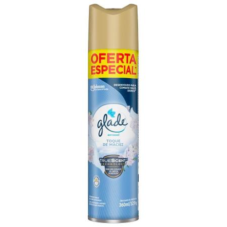 Imagem de Puriicador de ar glade aerosol toque de maciez 360ml oferta especial