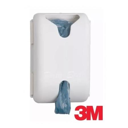 Imagem de Puxa Saco/Dispenser Branco - Porta Sacolas Plásticas