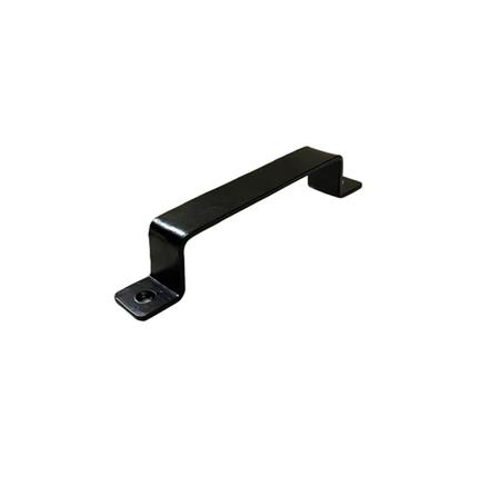 Imagem de Puxador Exteno Porta Ármario Estilo Industrial 10cm Preto 6pç