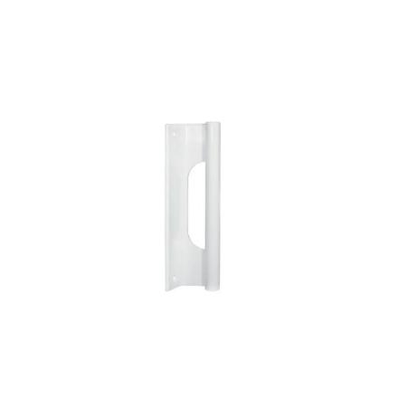 Imagem de Puxador Porta Portao Aluminio Madeira Buzio Branco PUX-157 195mm Alumifix