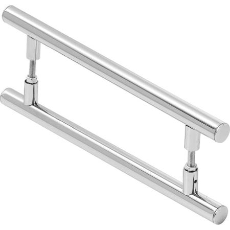 Imagem de Puxador Tubular Para Porta Madeira ou Vidro ou Pivotante ou Portão 30 cm Alumínio