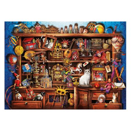 Puzzle 1000 Peças Garagem Vintage - Educa - Importado Grow em