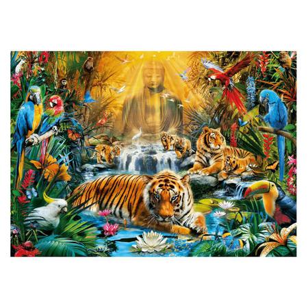 Quebra-cabeça Importado (3973) Puzzle 3d 1000pcs* Tigre