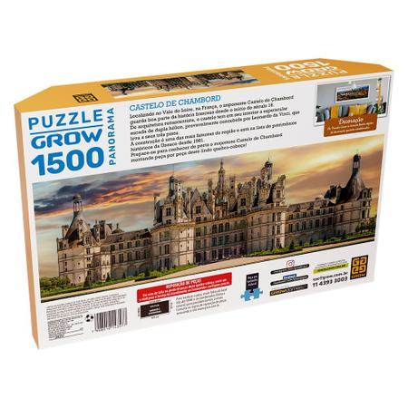 Imagem de Puzzle 1500 peças Panorama Castelo de Chambord