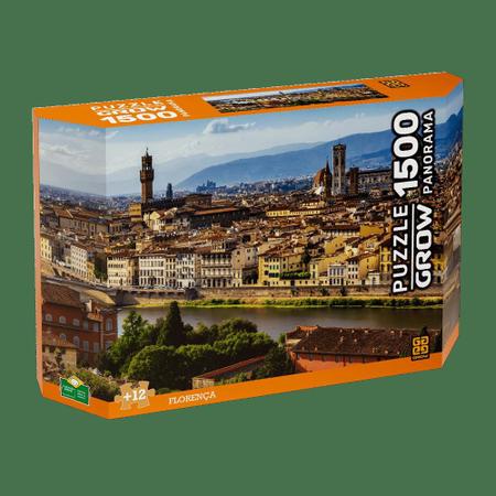 Puzzle 1500 peças Panorama Florença - Loja Grow