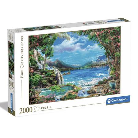 Imagem de Puzzle 2000 Peças Paraiso na Terra - Clementoni - Imp.