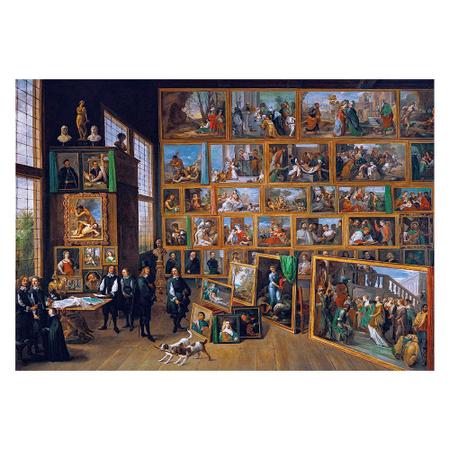 Imagem de Puzzle 2000 Peças Teniers - Arquiduque Leopold Wilhelm - Clementoni - Imp.