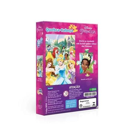 Imagem de Puzzle 30 Peças Princesas Disney - Toyster