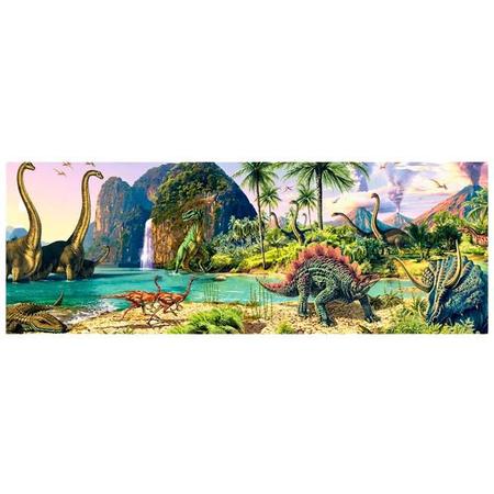 Puzzle 750 peças Panorama Ilha dos Dinossauros - Loja Grow