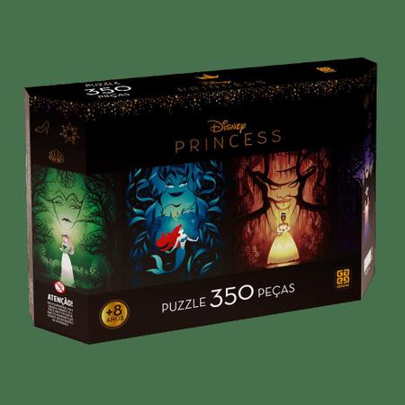 Quebra-Cabeça - Puzzle Panorama - Animais Disney - 350 Peças - Grow