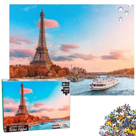 Quebra Cabeça Portugal Grande 1000 pçs 54x74 cm Puzzle Jogo