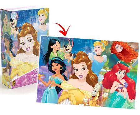 Jogo Quebra Cabeca Disney Personagens 150 Pecas Grow +6 Anos – Papelaria  Pigmeu