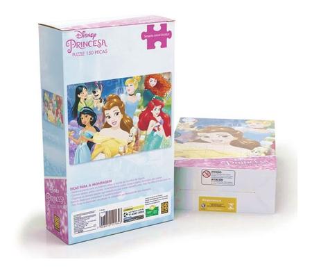 Disney princesa quebra-cabeça quebra-cabeças rapunzel e pascal jogos  puzzles disney amigos design exclusivo grande