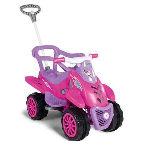 Motoca Quadriciclo Cross Turbo Calesita Pink - Carros a Pedal