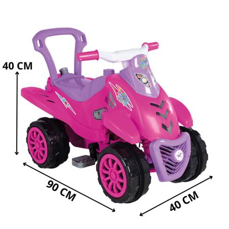 Carrinho Passeio Flores Infantil Pedal Motoca Buzina Hastes Overlar:  Produtos para sua casa, móveis, tecnologia, brinquedos e eletrodomésticos