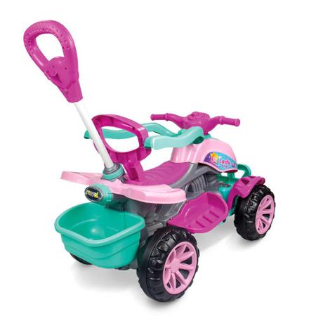 Imagem de Quadriciclo Infantil a Pedal Magical - Maral com Empurrador