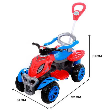Imagem de Quadriciclo Infantil Spider Maral Passeio e Pedal