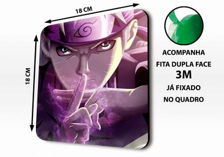 Quadro decorativo Quarto Hokage Naruto Shippuden