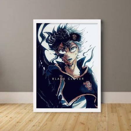 Quadro Anime Black Clover - A4 C/ Moldura E Vidro - elQuadro - Quadro  Decorativo - Magazine Luiza