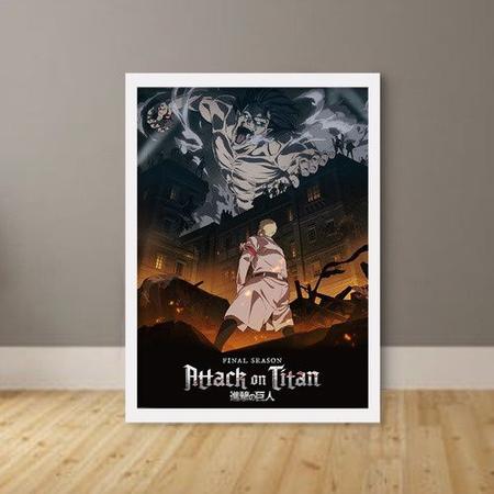 Quadro decorativo Attack on Titan Temporada 3