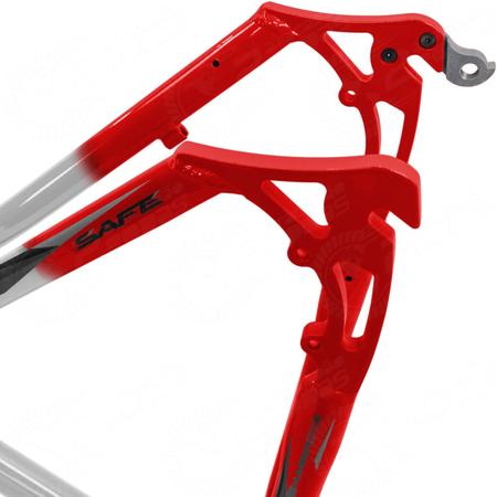 Imagem de Quadro Bicicleta Aro 29 Mtb Safe Alumínio Cabeamento Interno com Gancheira