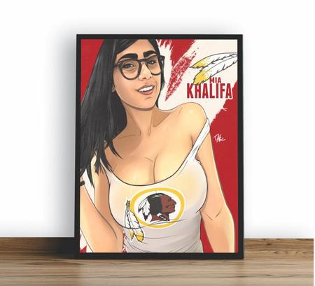 Quadro Decorati Poste Mia Khalifa Atriz Classica Sites Adultos - Quadros A+ Imagem de Quadro Decorati Poste Mia Khalifa Atriz Classica Sites Adultos