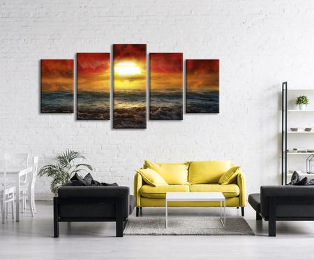 Imagem de Quadro Decorativo Abstrato XVII - Beautiful sunset