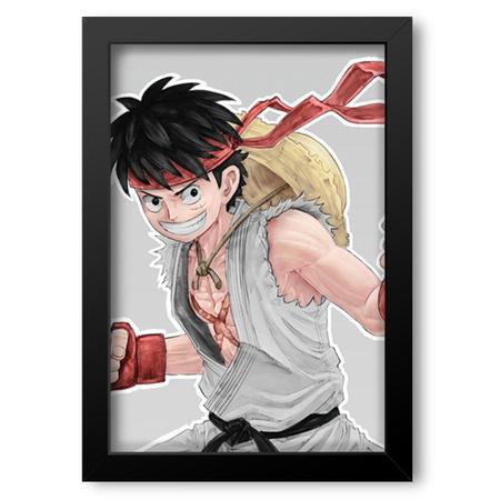 Placa MDF Decorativa Anime One Piece Luffy Mangá Poster