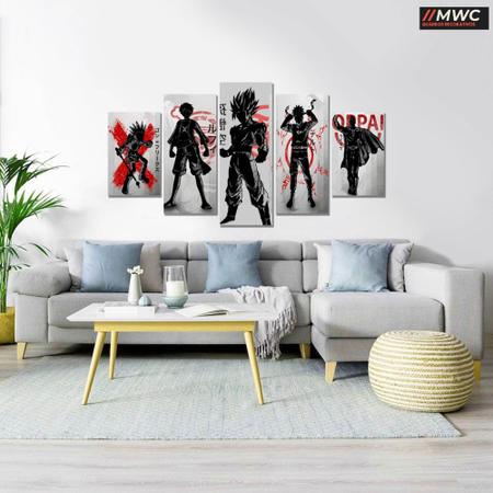 Quadro decorativo Casamento Naruto Shippuden