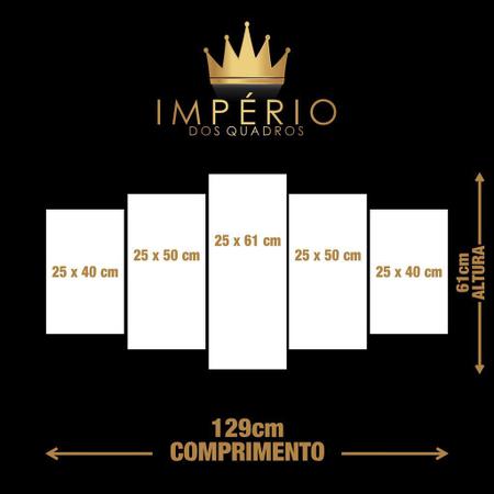 Quadro Decorativo Arvore de Coração 129x61 5pc Sala - Império Dos Quadros Imagem de Quadro Decorativo Arvore de Coração 129x61 5pc Sala