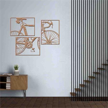 Imagem de Quadro Decorativo Bicicleta Vazado  MDF 3mm