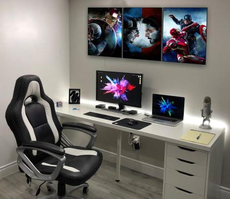 Quadro Decorativo Coleção Vingadores Guerra Civil Classico - Quadros A+ Imagem de Quadro Decorativo Coleção Vingadores Guerra Civil Classico