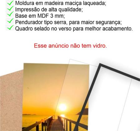 Quadro com Moldura Nada há que se iguale à graça que possuis