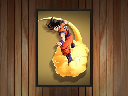 Quadro Decorativo Dragon Ball Goku Desenho Anime Com Moldura G09 - Vital  Quadros - Quadro Decorativo - Magazine Luiza