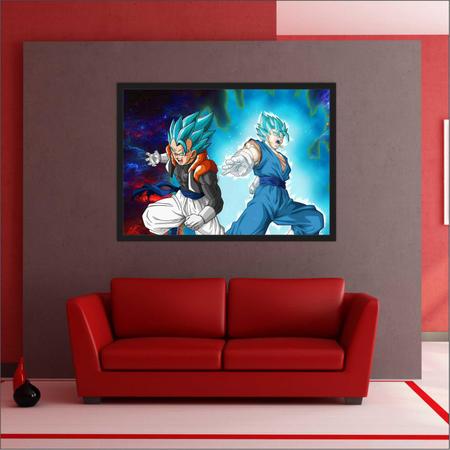 Quadro Decorativo Desenhos Anime Dragon Ball Z - 03 no Shoptime