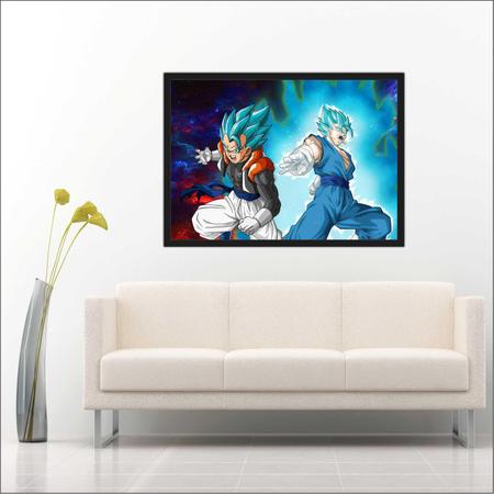 Quadro Decorativo Desenhos Anime Dragon Ball Z - 03 no Shoptime