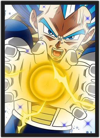 Quadro Anime Desenho Dragon Ball Goku Vegeta TT14 - Vital Quadros Do Brasil  - Quadro Decorativo - Magazine Luiza