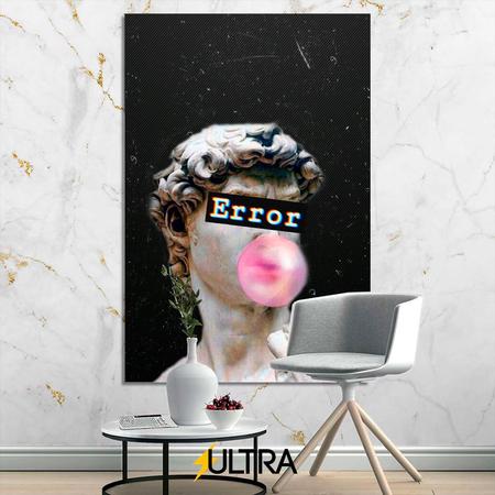 Imagem de Quadro Decorativo Estátua Grega Aesthetic 90x60cm Sabedoria e Estratégia