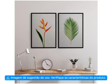 Imagem de Quadro Decorativo Folhagens Flor e Folha 35x47cm