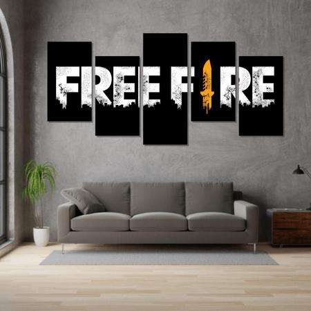 Adesivo Decorativo Free Fire + Nome Pequeno